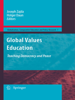 cover image of Global Values Education